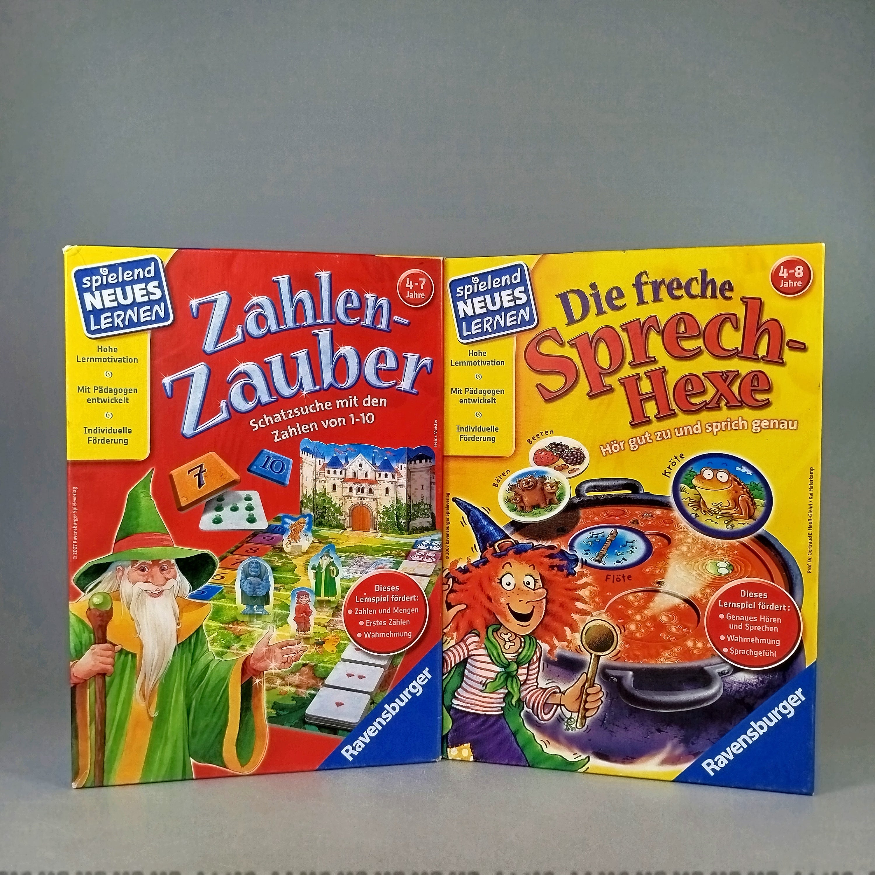 Ravensburger spielend NEUES LERNEN Brettspiel-Set – Zahlen & Sprechen